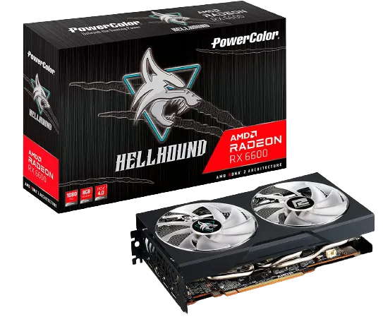 PowerColor Hellhound AMD Radeon RX 6600